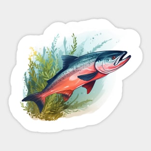 Pacific Northwest Salmon Sticker